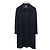 Thom Browne Single Breasted Three Stripe Wool Coat