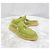 Loro Piana Mules Babouche Chams in Suede D'oro - vista 3