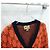 Gucci gg GG Cardigan aus Baumwoll-Jacquard in Orange - Ansicht 4