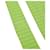 Hermès Green Logo Pattern Silk Tie - view 6