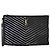 Saint Laurent Clutch Chevron Large Nero