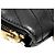 Saint Laurent Clutch Chevron Large Nero - vista 3