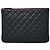 Chanel Borsa a Clutch Classica in Pelle di Agnello Medium Nero