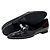 Hermès Mocassino Kelly in vernice Nero - vista 2