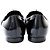 Hermès Mocassino Kelly in vernice Nero - vista 4