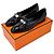 Hermès Mocassino Kelly in vernice Nero - vista 5