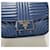 Prada Borsa a tracolla Diagram Chain Blu  - vista 3