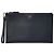 Prada Bolso Clutch con correa de Saffiano Negro
