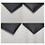 Prada Bolso Clutch con correa de Saffiano Negro - vista 8