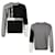 Versace Herren Strickpullover mit mehrfarbigem Patchwork-Logo und Rundhalsausschnitt Braun  - Ansicht 1