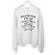 Balenciaga Herren Multi-Language Fleece-Hoodie Weiß Authentisch - Ansicht 3