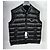 Prada Men's Triangle Logo Goose Down Padding Vest Authentic Black - view 3