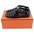 Hermès Sandali Indigo Nero - vista 13