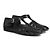 Hermès Sandali Indigo Nero - vista 4
