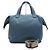 Loro Piana Borsa Tote Duffle Voyager Grande Sky Blue