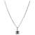 Chanel Collana CC Argento Beige Marrone  - vista 2