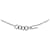 Chanel Collana CC Argento Beige Marrone  - vista 3