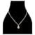 Chanel Collana CC Argento Beige Marrone  - vista 5