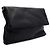 Tory Burch Borsa a tracolla e crossbody Amanda Logo Tassel Fold Over in pelle nera Nero - vista 3