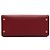 Prada Borsa Tote in Saffiano con Logo Dorato Rosso - vista 6