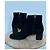 Prada Black Suede Studded Heel Ankle Boots - view 5
