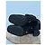 Prada Black Suede Studded Heel Ankle Boots - view 9
