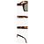 Saint Laurent Occhiali da sole Cassandra Monogram Square Flat Top - vista 8