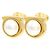 Salvatore Ferragamo Orecchini Gancini Pearl da donna D'oro - vista 2