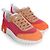 Hermès Sneakers da donna Bouncing Velvet Pink Orange Rosso - vista 5