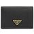 Prada Saffiano Damenbörse QHH Schwarz