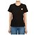 Comme Des Garcons Gold Logo Damen T-Shirt mit kurzen Ärmeln AZ Orange