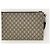 Gucci Clutch GG Supreme con tracolla serpente Marrone - vista 5