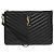 Saint Laurent Clutch Matelassé Nero