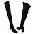 Valentino Botas largas Golden Work para mujer ITT Negro - vista 6