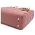 Borsa a spalla Lady Dior Small My ABC Tote Bag in pelle d'agnello rosa - vista 7