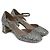 Miu Miu Décolleté glitterate Argento - vista 3