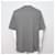 Hermès Gray Cotton Leather Patch Men's Short Sleeve T-Shirt Brown  - view 4