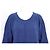 Hermès  Damen Strickkleid aus Kaschmir mit Rundhalsausschnitt Blau - Ansicht 2