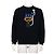 Hermès SCUB Fleece-Sweatshirt für Herren, Navy Blau