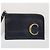 Pochette Chloé Logo in Pelle Nera Nero - vista 2