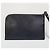 Pochette Chloé Logo in Pelle Nera Nero - vista 5