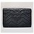 Clutch Gucci Marmont Matelassé Nero - vista 5