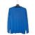Loro Piana Blauer Rundstrick aus Kaschmir