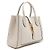 Gucci Borsa Tote e Borsa a Tracolla Jackie GG Medium in pelle bianca Bianco - vista 3