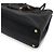 Prada Gold Logo Saffiano Double Medium Tote Bag und Schultertasche - Ansicht 9