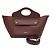 Burberry Mini borsa tote e borsa a tracolla in pelle morbida con tasca