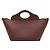 Burberry Mini borsa tote e borsa a tracolla in pelle morbida con tasca - vista 4