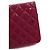 Chanel Borsa a tracolla WOC Wallet on Chain in vernice rosa con catena logo tono argento - vista 10