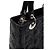 Dior Saco Tote Lady Medium Cannage Preto com Costuras Multicores e Alça de Ombro - vista 9