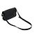 Chanel Borsa a tracolla e borsa a spalla con patta CC in pelle nera e tono oro Season Nero - vista 13